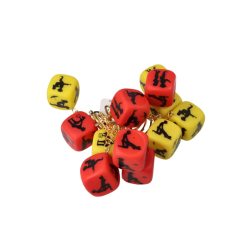 Σετ Ζαριών Μπρελόκ Σεξουαλικών Θέσεων - Diablo Picante Dice Positions Keychain