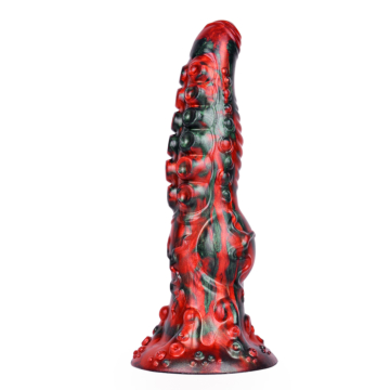 Ομοίωμα Ζώου Dildo 24,5cm - Red Devils Silicone Animal Design Toy Red