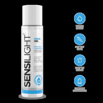 Sensilight Aqua Gel Vaginal Lubricant