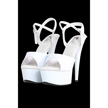SGS55V (Plateforme (talon 14cm) - Pointure 43 – Blanc)