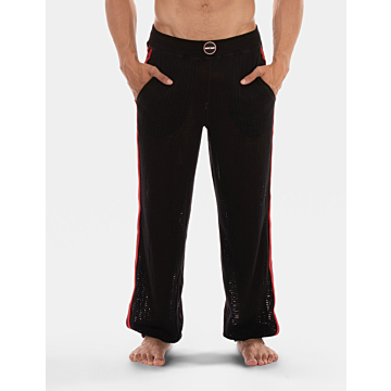 Σαλβάρι Παντελόνι - Barcode Berlin Shalvar Pants Leo Black-Red