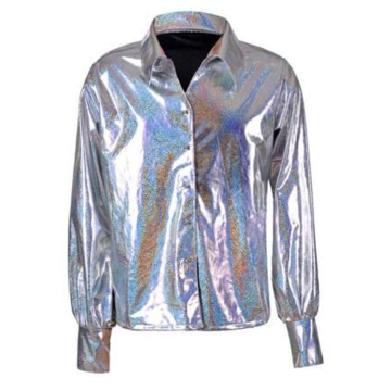 Silver 70's Shirt
