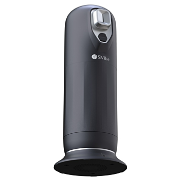 SVibe – Ikon SPARK Rotating & Stroking Masturbator (Black)