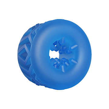 Δαχτυλίδι Πέους 4-σε-1 6cm - ToyJoy Grid Cock Ring Blue