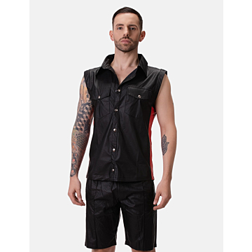 Φανελάκι Ανδρικό - Barcode Berlin Shirt Vest Jolo Black