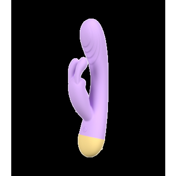 Rabbit Δονητής 19cm - Lilac Rechargeable Keny Vibrator Purple