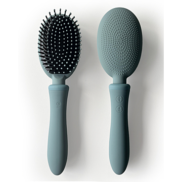 Vibrating Hairbrush Vibraliss Grey Blue