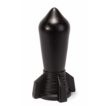 X-MEN 9.6 Huge Butt Plug Black 2