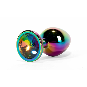 X-MEN Secret Shine Metal Butt Plug Rainbow M
