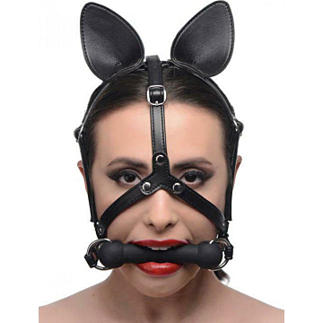XR Master Series Dark Horse Pony Head Harness Black
