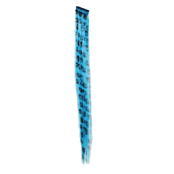 Turquoise Leopard Hair Extensions