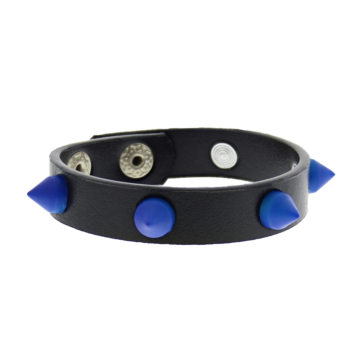 Blue Conical Studded Bracelet