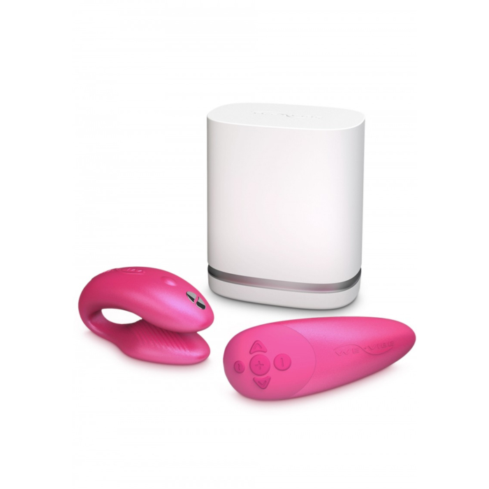 We-Vibe Chorus Couples Vibrator with Remote Control - Pink We-Vibe Chorus Couples Vibrator with Remote Control - Pink