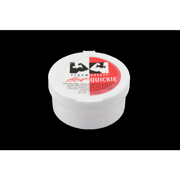 Elbow Grease Hot Cream Quickie 1 oz
Elbow Grease Hot Cream Quickie 1 oz