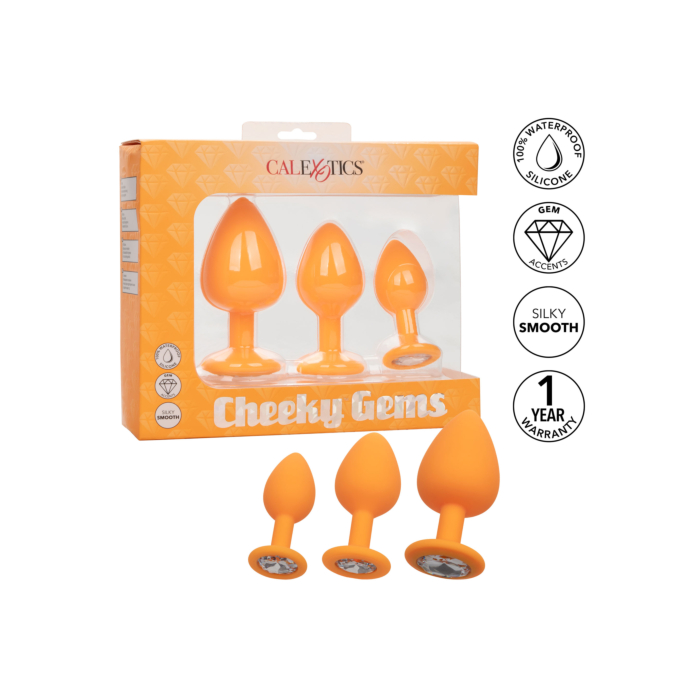Calexotics - Cheeky Gems 3 Pcs Orange