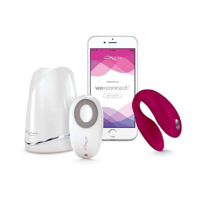 We-Vibe Sync Couples Personal Massager Fuchsia
