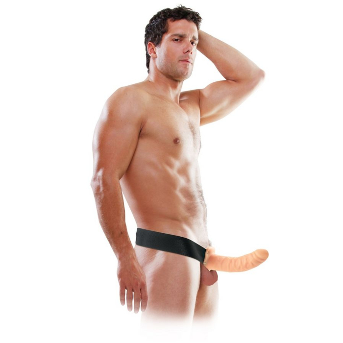 8 Inch Hollow Strap-On