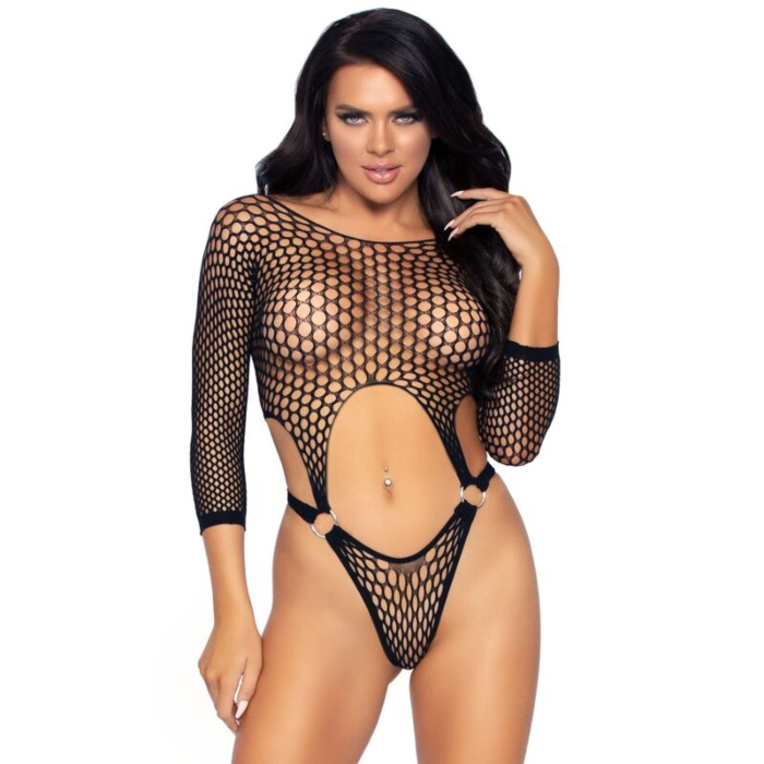 Top bodysuit with thong back