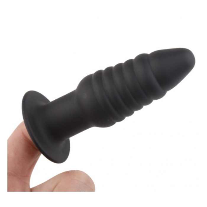 Dop Anal M-Hollow, Silicon Little Secret, Black 9cm Guilty Toys