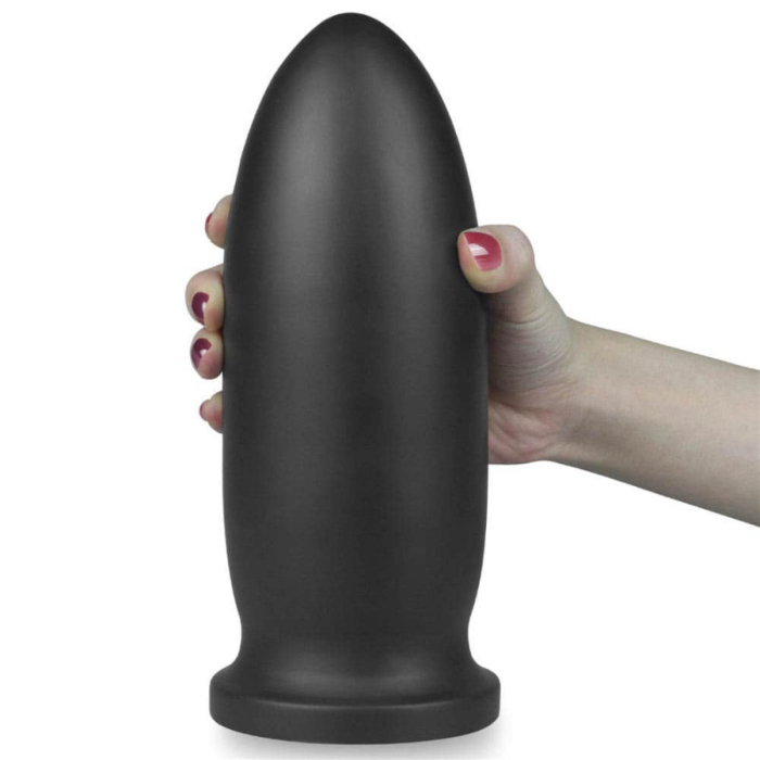 9" King Sized Anal Bomber Black
9" King Sized Anal Bomber Black