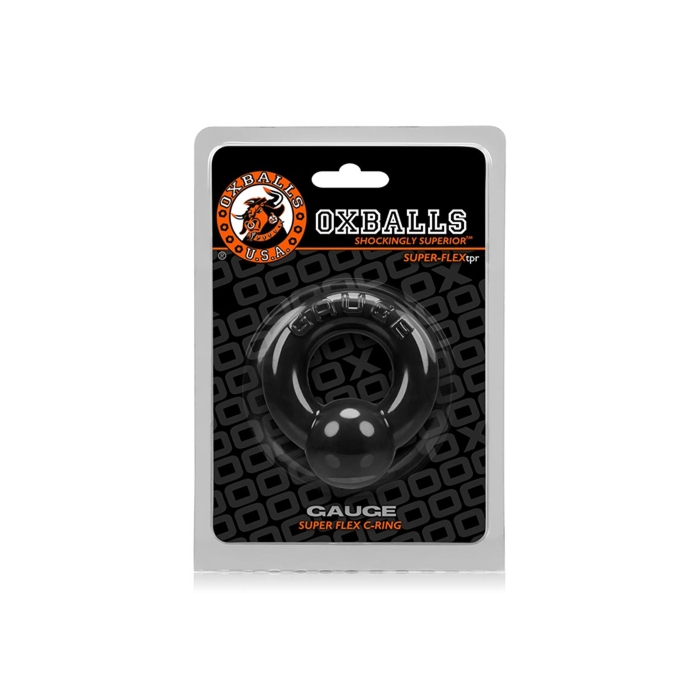 Oxballs Gauge Cockring Black OS Oxballs Gauge Cockring Black OS