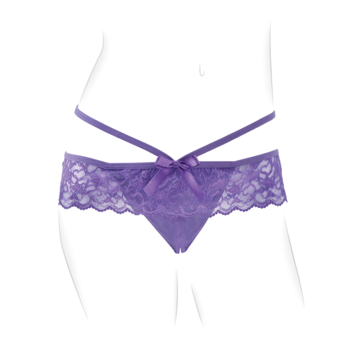 Crotchless Panty Thrill-Her Crotchless Panty Thrill-Her