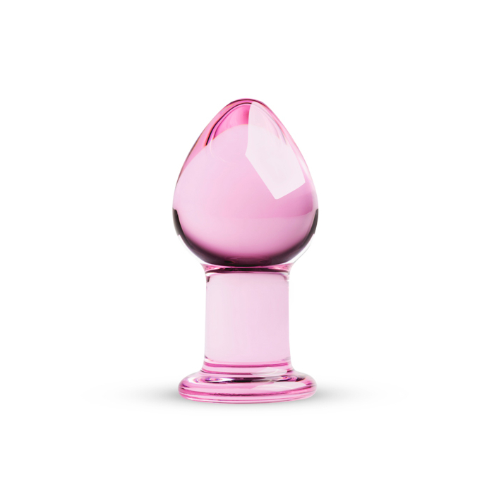 Pink Glass Buttplug Pink Glass Buttplug