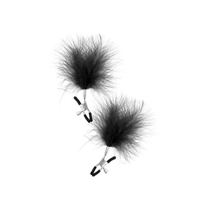 Nipple Tighteners Pinces A Seins Feathers (2pcs) - Pink - BDSM Fetish Toy Nipple Tighteners Pinces A Seins Feathers (2pcs) - Pink - BDSM Fetish Toy