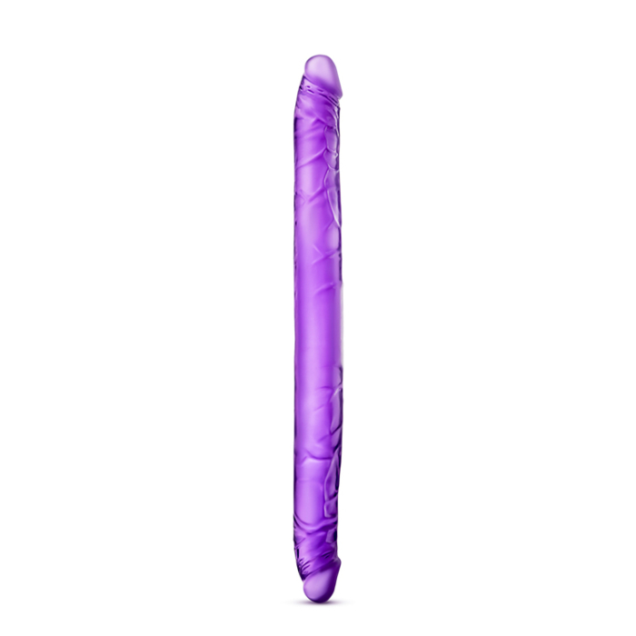 B YOURS 16INCH DOUBLE DILDO PURPLE B YOURS 16INCH DOUBLE DILDO PURPLE