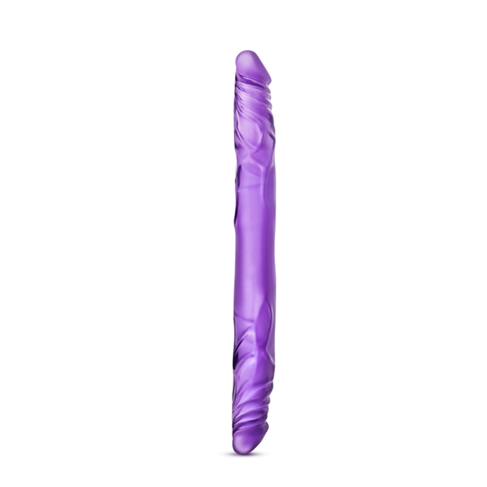 B YOURS 14DOUBLE DILDO PURPLE