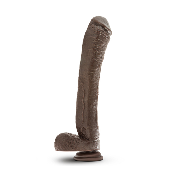 DR. SKIN MR. ED 13INCH DILDO CHOCOLATE DR. SKIN MR. ED 13INCH DILDO CHOCOLATE