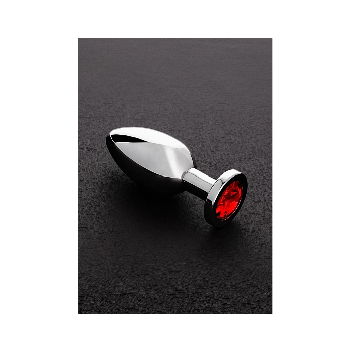 Jeweled Butt Plugs RED - Large Jeweled Butt Plugs RED - Large