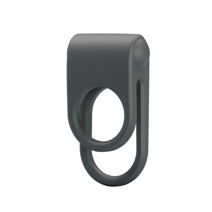 Silicone Vibrating Teaser Cock Ring Julie (Black) - Pretty Love Silicone Vibrating Teaser Cock Ring Julie (Black) - Pretty Love