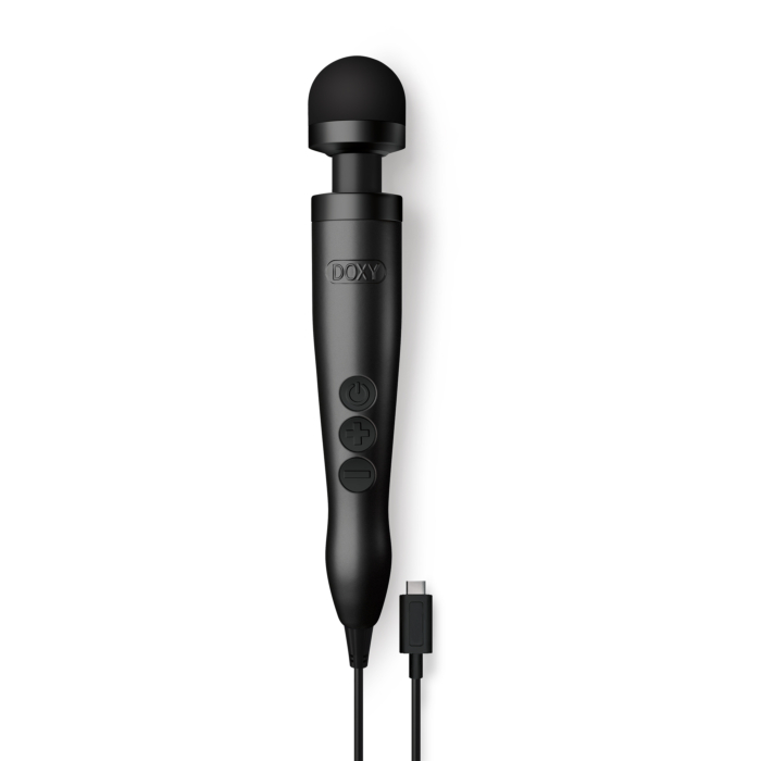 Doxy - Doxy 3 USB-C Wand Vibrator Black Doxy - Doxy 3 USB-C Wand Vibrator Black