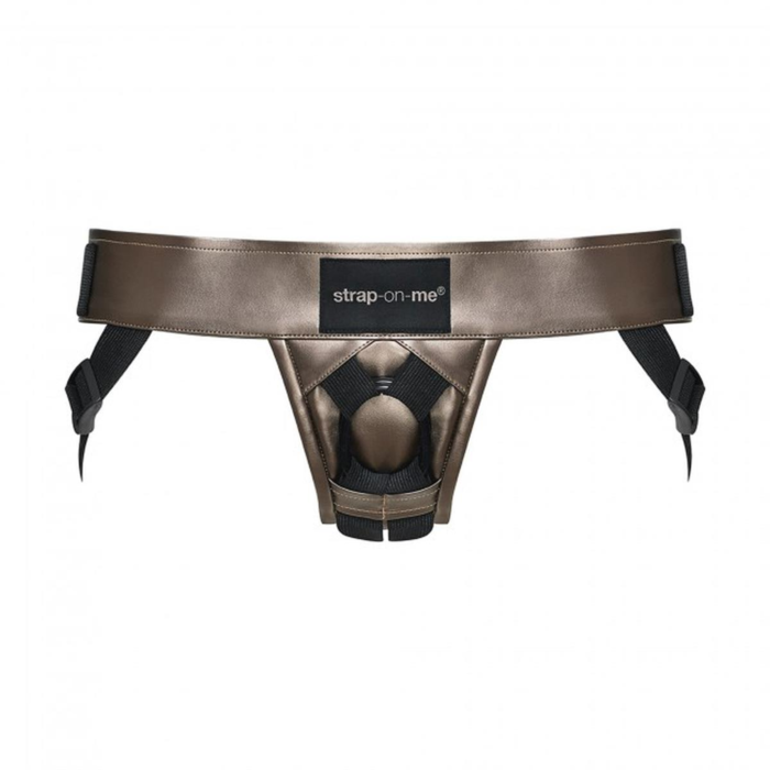 Harness Leatherette Curious Strap-On-Me 