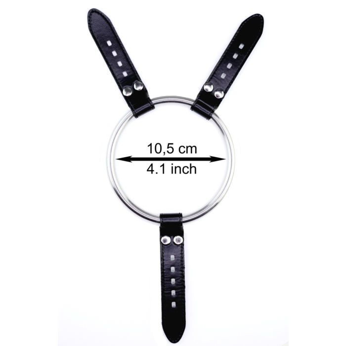 High Quality stainless steel Ring For XXL Strapon Dildos 10,5 cm