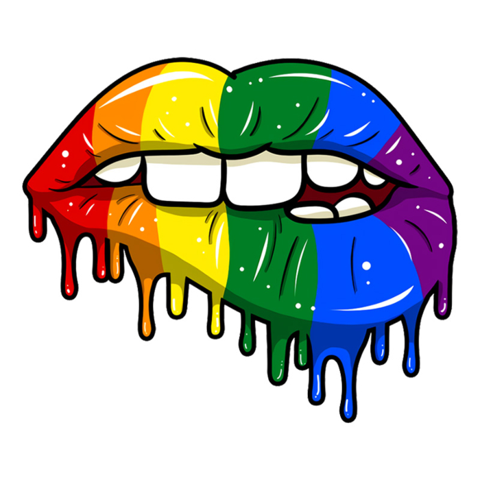 LGTB lips LGTB lips
