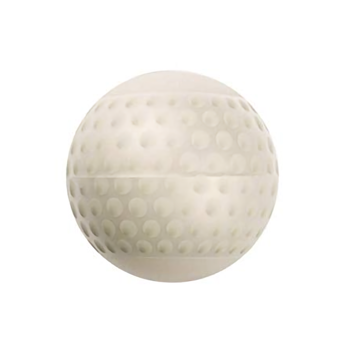 White masturbator ball-Linx Geo Stroker Ball