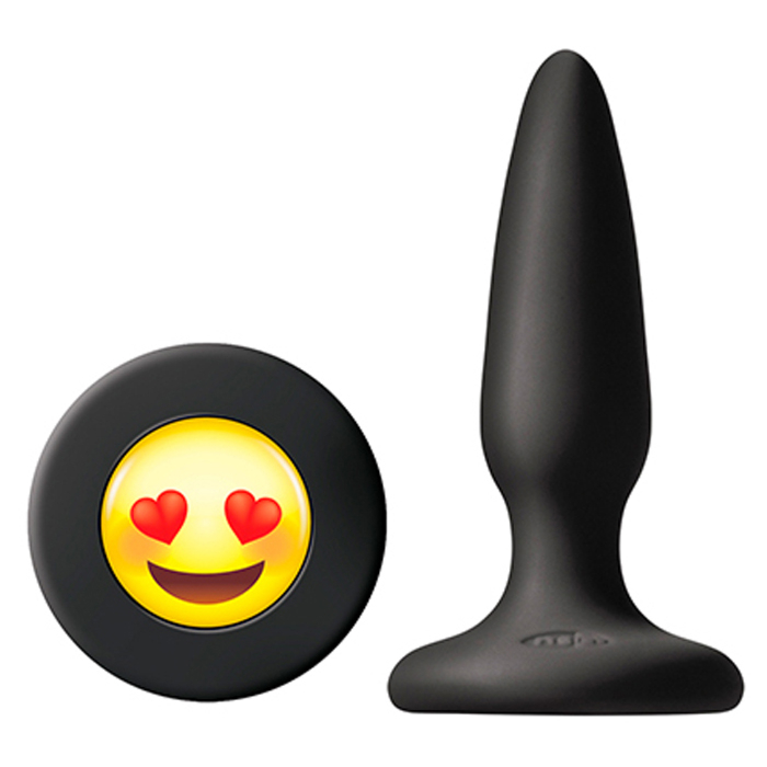 Moji's Ily Butt Plug Black - NS Novelties