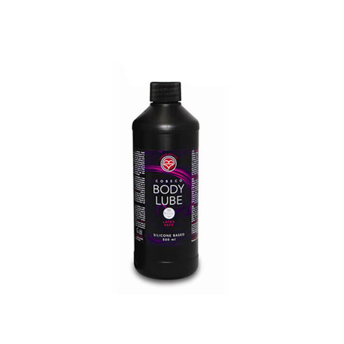 Silicone Based Body Lubricant 500 ml - Cobeco Pharma - Latex Safe Silicone Based Body Lubricant 500 ml - Cobeco Pharma - Latex Safe
