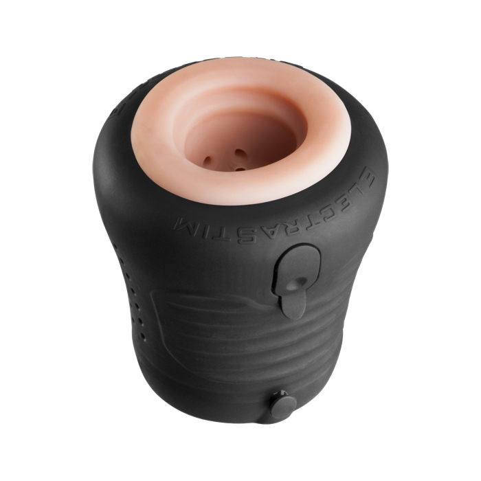 ElectraStim Jack Socket E Stim Stroker Black OS ElectraStim Jack Socket E Stim Stroker Black OS