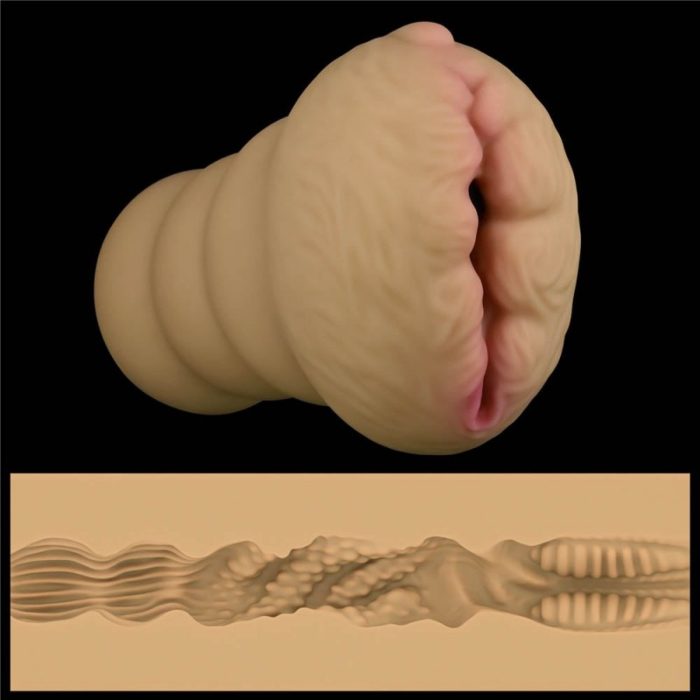 Masturbator Alien's Pie #3, Soft Material, Natural
