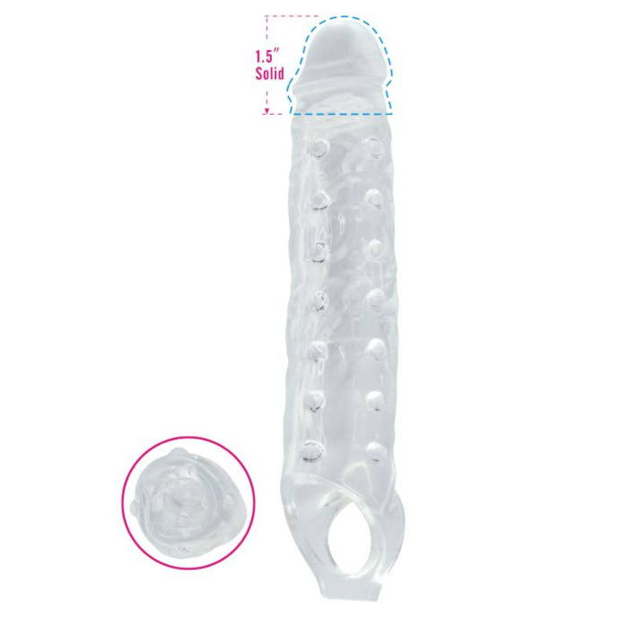 Timeless Mighty Tusk Penis Extension Sleeve (Transparent) - Toyz4lovers - Waterproof Timeless Mighty Tusk Penis Extension Sleeve (Transparent) - Toyz4lovers - Waterproof