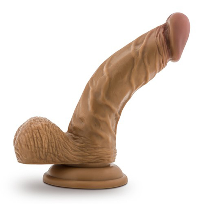 Silicone Willy's Realistic Dildo with Balls 16.5 cm (Brown) - Blush Silicone Willy's Realistic Dildo with Balls 16.5 cm (Brown) - Blush