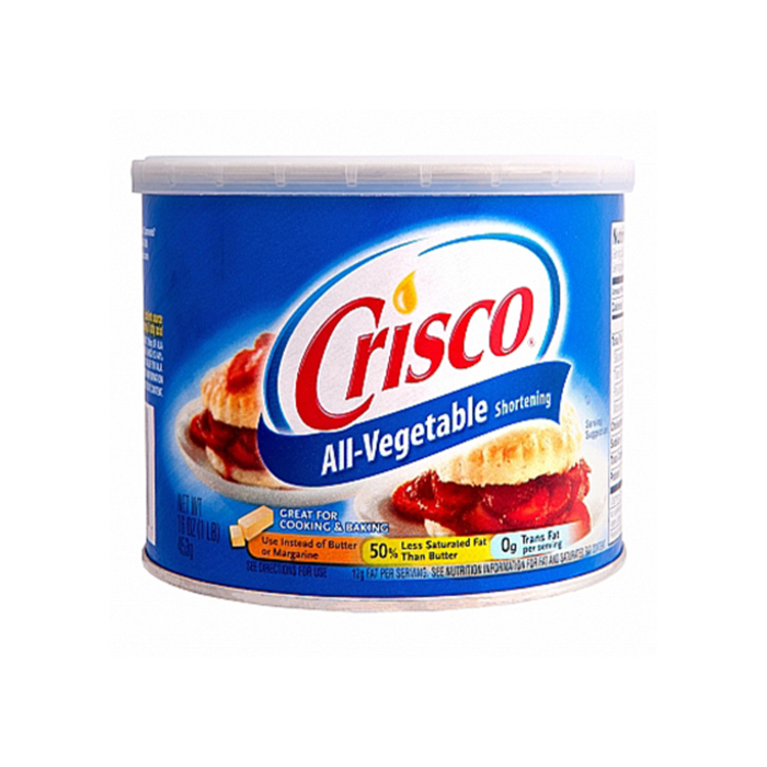 Crisco All-Vegetable shortening - 453 gr Crisco All-Vegetable shortening - 453 gr