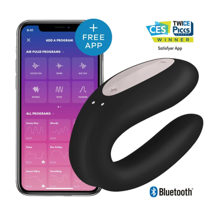 Satisfyer Double Joy (Black) Satisfyer Double Joy (Black)