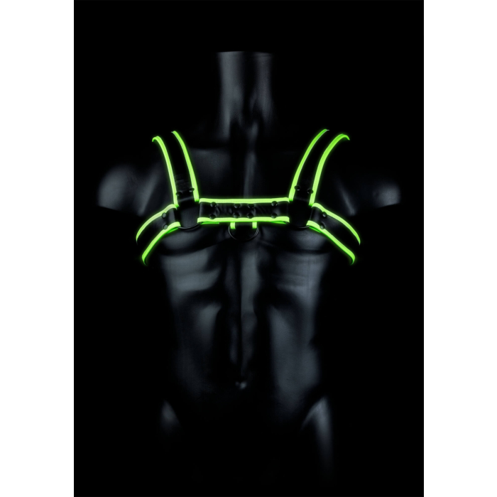 Chest Bulldog Harness - Glow in the Dark Chest Bulldog Harness - Glow in the Dark