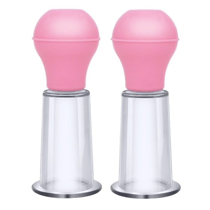 Set of 2 Nipple Pumps Lollipop Pump, Pink