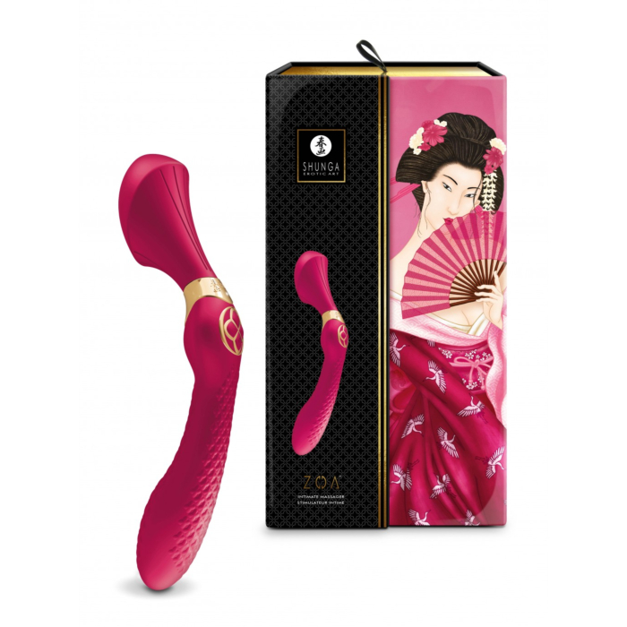 SHUNGA VIBRATOR MASSAGER ZOA USB RASPBERRY
