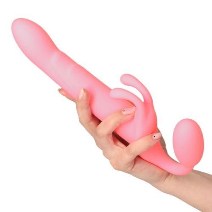 Third Joy Rabbit Vibrator (Pink) - Toyz4lovers Third Joy Rabbit Vibrator (Pink) - Toyz4lovers